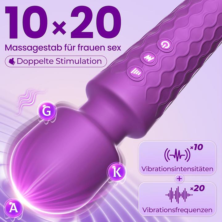Actual product image Gobeken Dildo mit 10 Vibrationsstärken
