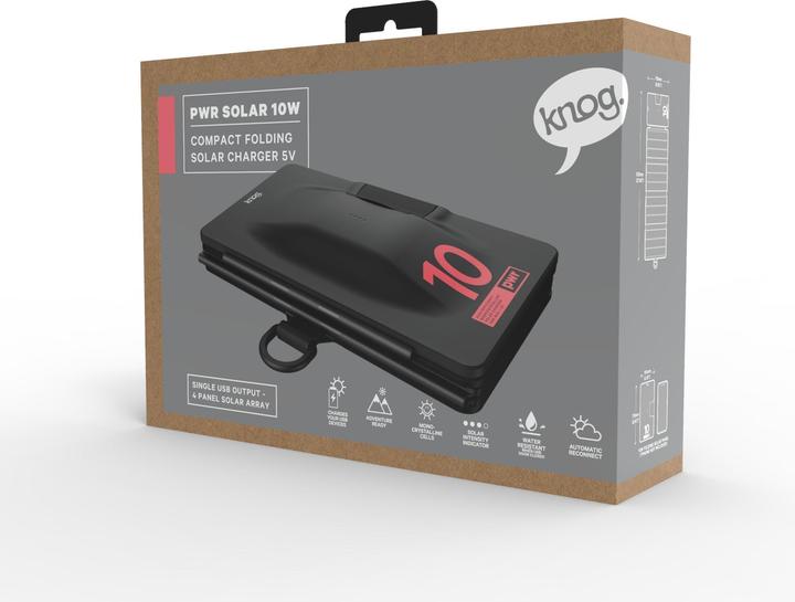 Image du produit knog. panneau solaire (10 W, 0.45 kg)