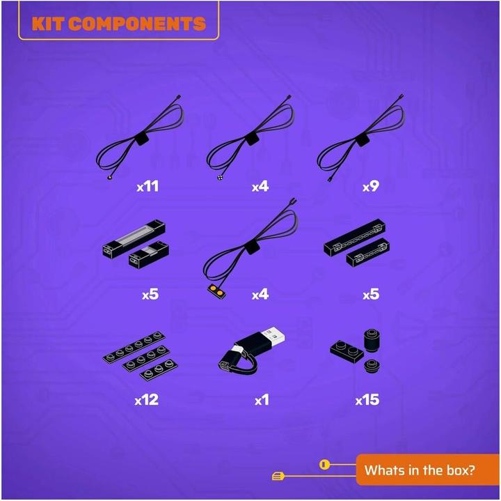 Actual product image Light my bricks LMB 2.0 LEGO® 10197# Fire Brigade Light Kit