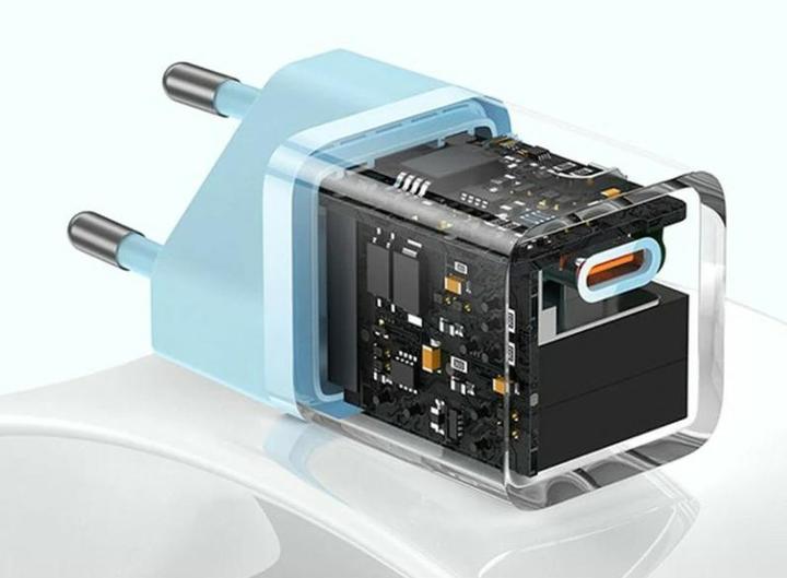 Produktbild Baseus Mini wall charger GaN5 30W (blue) (30 W, 1 Port)