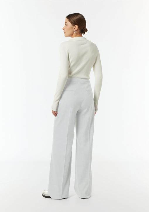 Immagine prodotto Comma Hose Wide-Leg-Hose aus fliessendem Flanell (42)