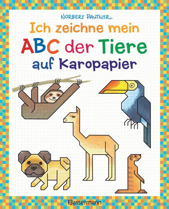 Produktbild Ich zeichne mein ABC der Tiere auf Karopapier. Einfach zeichnen und Buchstaben lernen. Eine