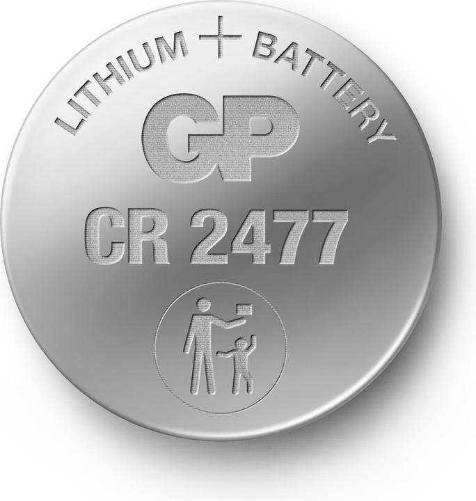 GP Batteries Puissance longue durée (1 pcs, CR2477, 1000 mAh)