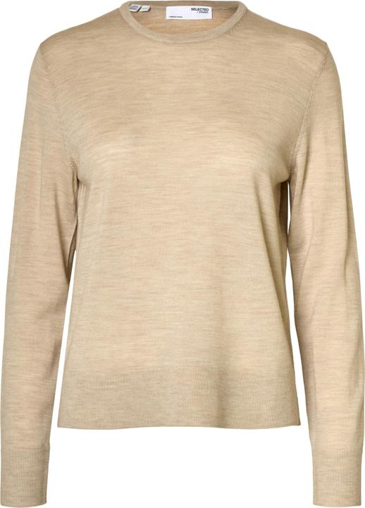 Produktbild Selected Femme Slfthea Ls Knit Merino O-Neck Noos (L)