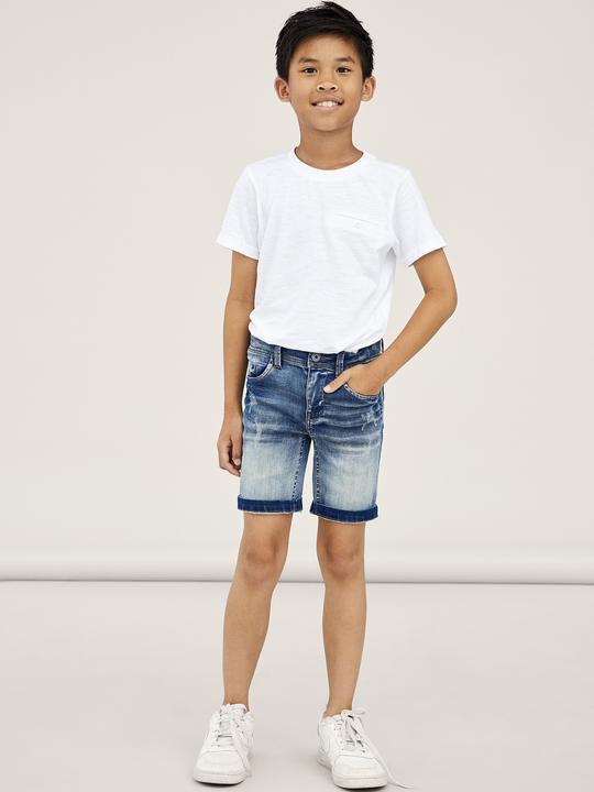 Produktbild Name it THEO Slim Fit Jeansshorts (98)