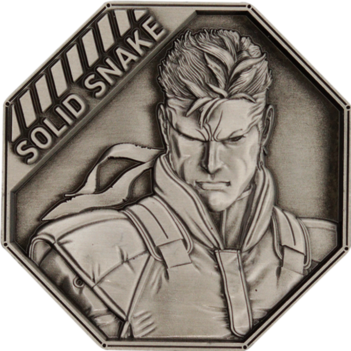Actual product image Fanattik Metal Gear Solid pièce de collection Solid Snake Limited Edition