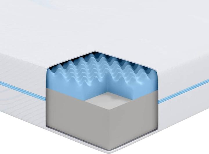 vidaXL Matelas en mousse (160 x 200 cm, Noyau de mousse)