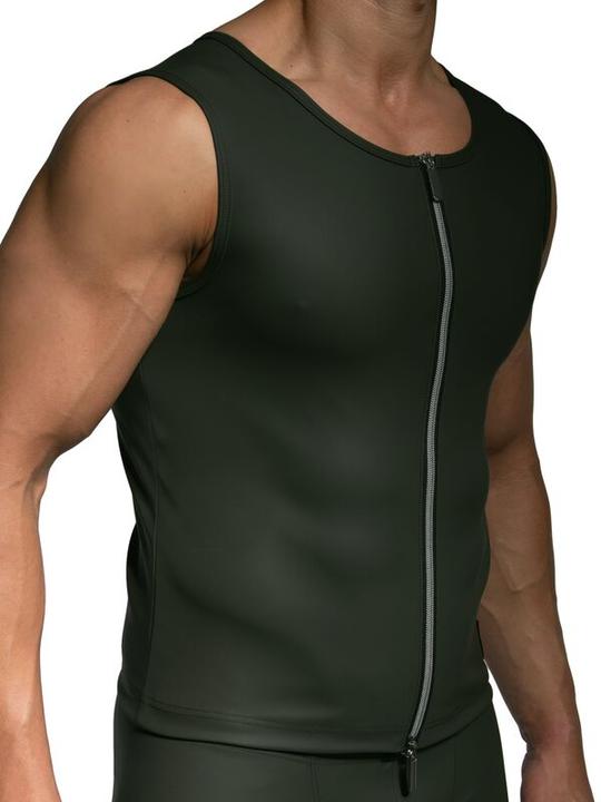 Produktbild Manstore veganes Leder Weste (M)