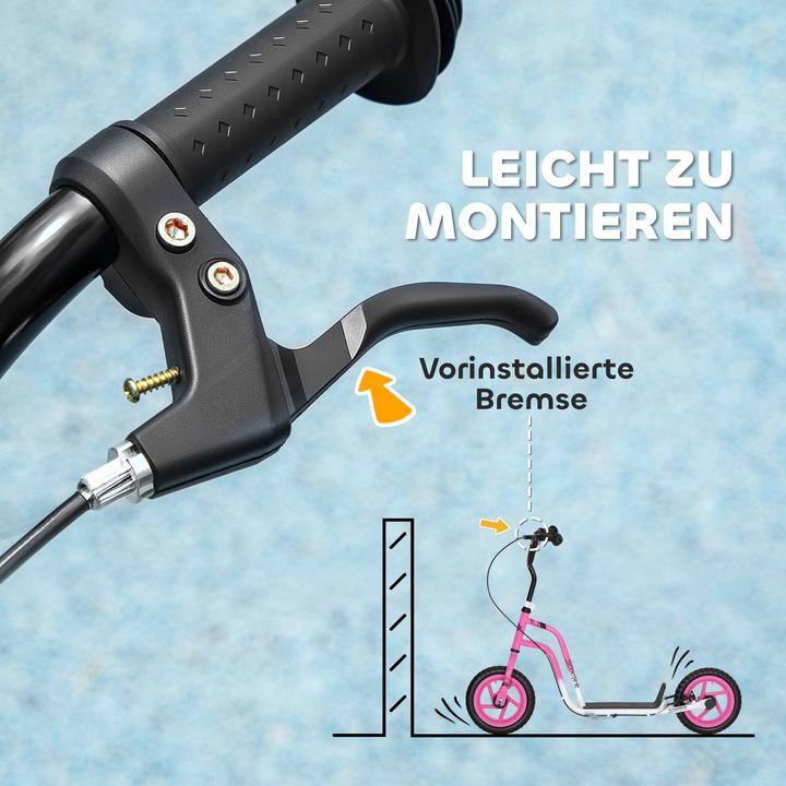 Produktbild Aiyaplay Kinderscooter Stahl, Kunststoff Rosa