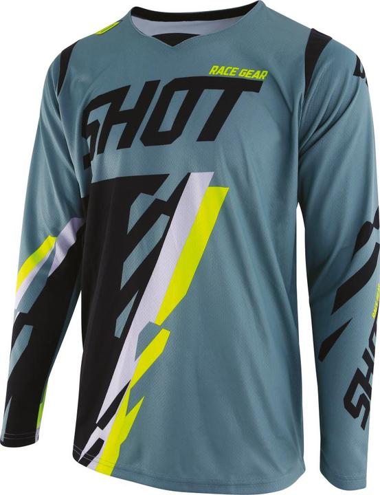 Image du produit Shot CONTACT SCORE Jersey kaki-neon gelb XXL (XXL)