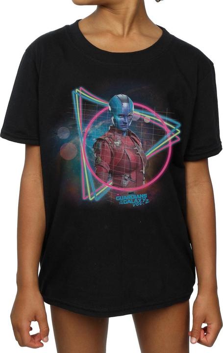 Produktbild Guardians Of The Galaxy Neon Nebula TShirt Mädchen (140, 146)
