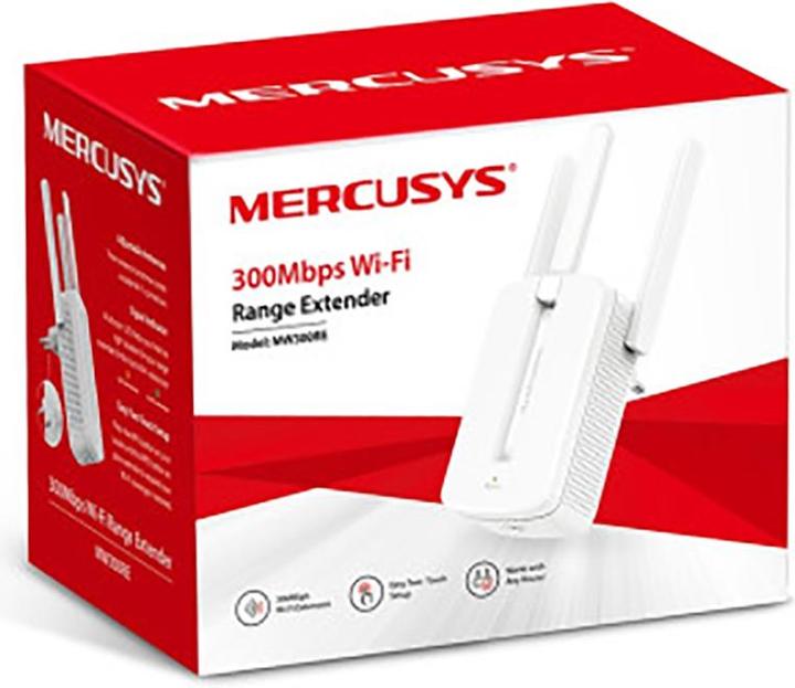 Actual product image Mercusys MW300RE Network Expansion Module Network Transmitter & Receiver (300 Mbit/s)