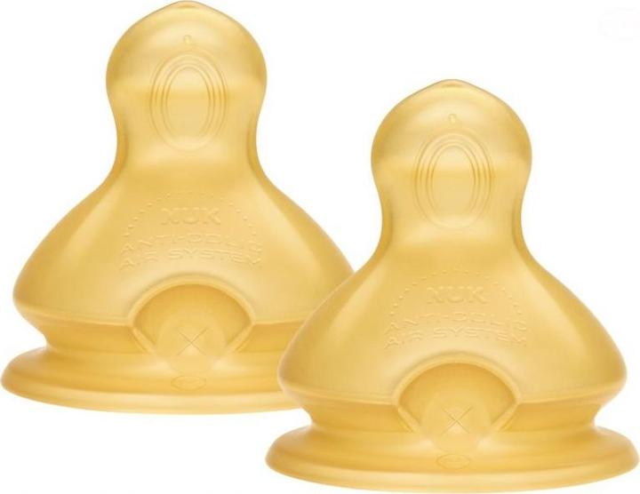 Produktbild NUK FC Schnuller für Flasche T. 2L 2 Stk (2 x, 6 - 18 Monate)