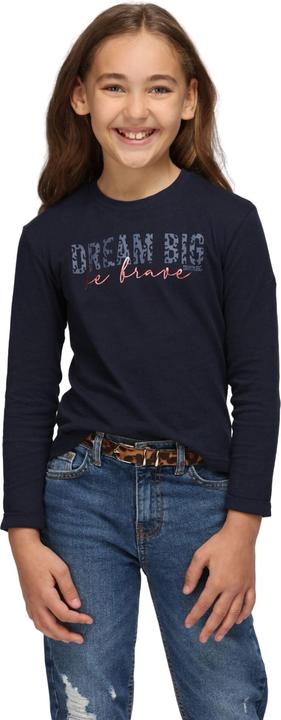 Immagine prodotto Regatta Maglietta a maniche lunghe Wenbie III Slogan per bambini/bambine (128)