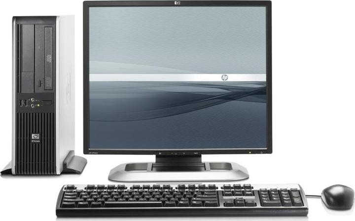 Actual product image HP Compaq dc7900, Core 2 Duo E8500, FU037ET, SFF, with LP1965