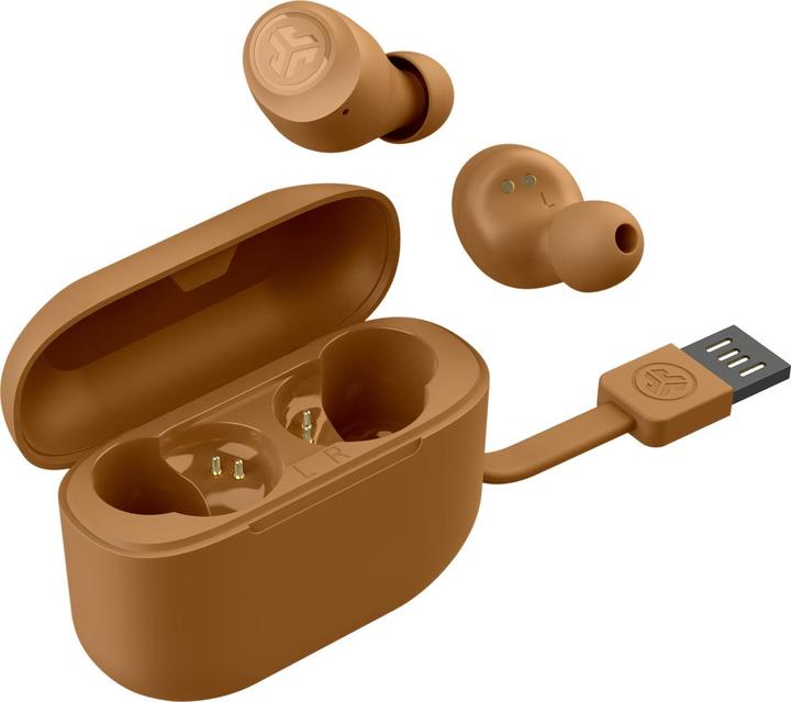 Produktbild JLab Audio JLab Go Air Tones Pantone 7572 W In-Ear True Wireless Kopfhörer 32h Stunden Spielzeit, Integriertes (32 h, Kabellos)