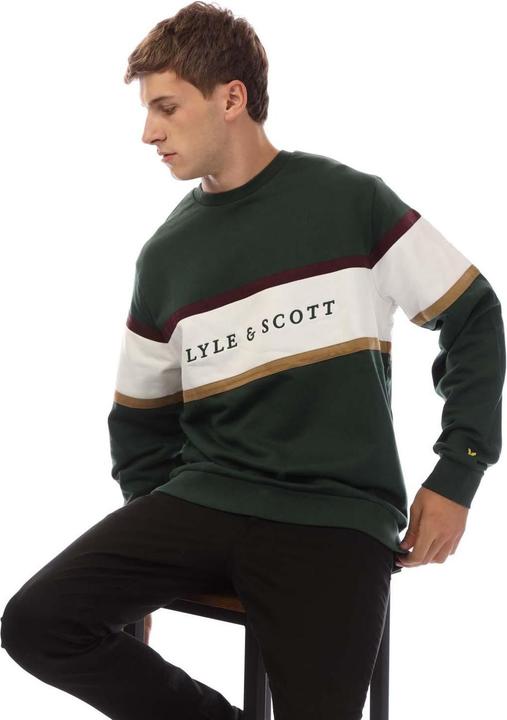 Immagine prodotto Lyle and Scott Volley Felpa Strisce Uomo (M)