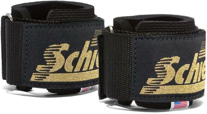 Produktbild Schiek Sports Handgelenkstützen Schwarz-Gold, Länge: 0.4 m, Farbe: Gold