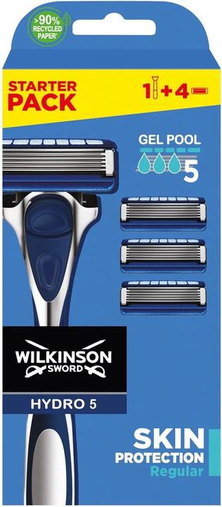 Actual product image Wilkinson SET Sword Men Hydro5 Skin Protection Regular maszynka do golenia z wymiennymi ostrzami