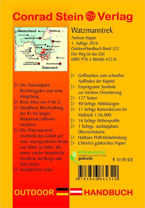 Produktbild Watzmanntrek (Deutsch, Andreas Happe, 2016)