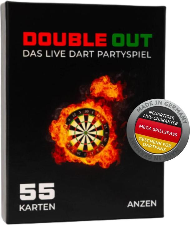 Anzen Spiele ANZEN - DOUBLE OUT - The live darts drinking game