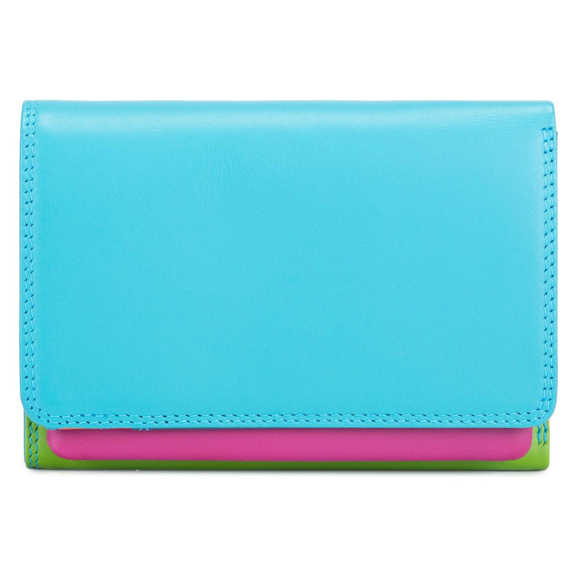 Mywalit, Vrouwen, Portemonnee, Leren Portemonnee 12 Cm, Veelkleurig