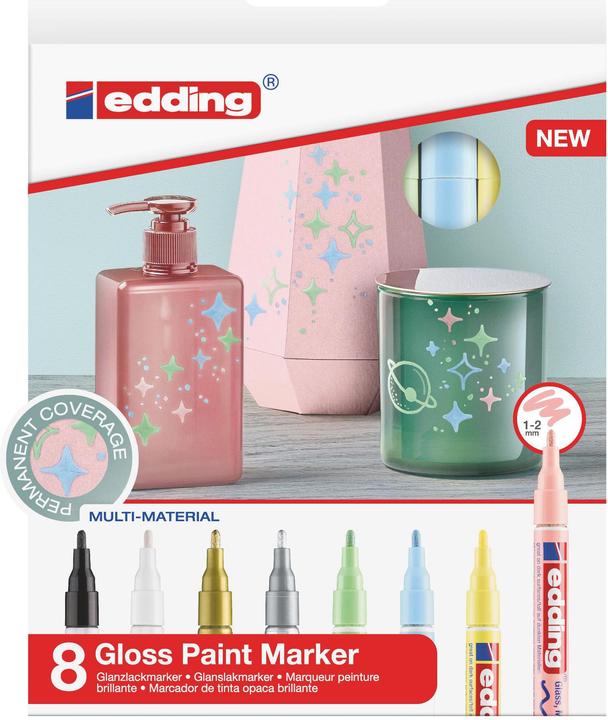 Produktbild Edding Glanzlackmarker (8x)