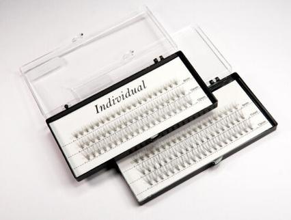 Produktbild NoName Einzelne Wimpernbüschel 10D/20D/VT/VTL/MANGA Mix Casette Case Set 9-13mm (Künstliche Wimpern)