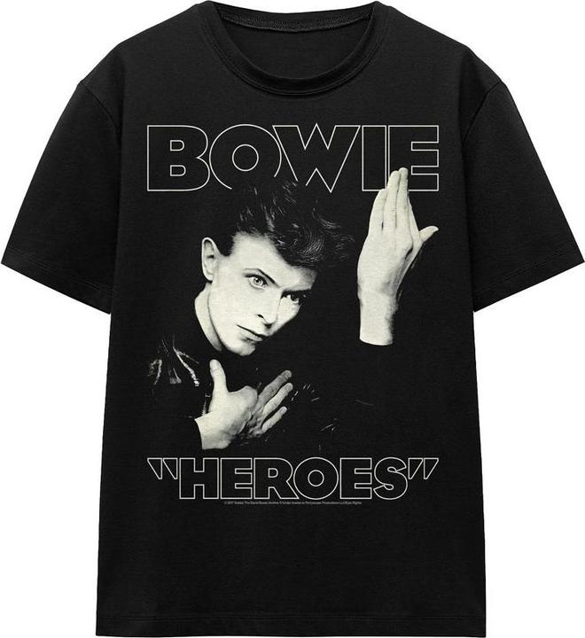 Produktbild David Bowie Heroes Cover TShirt (XXL)