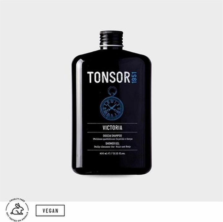 Immagine prodotto Tonsor1951 Tonsor 1951 VICTORIA Doccia Shampoo 400ml (400 ml, Shampoo liquido)
