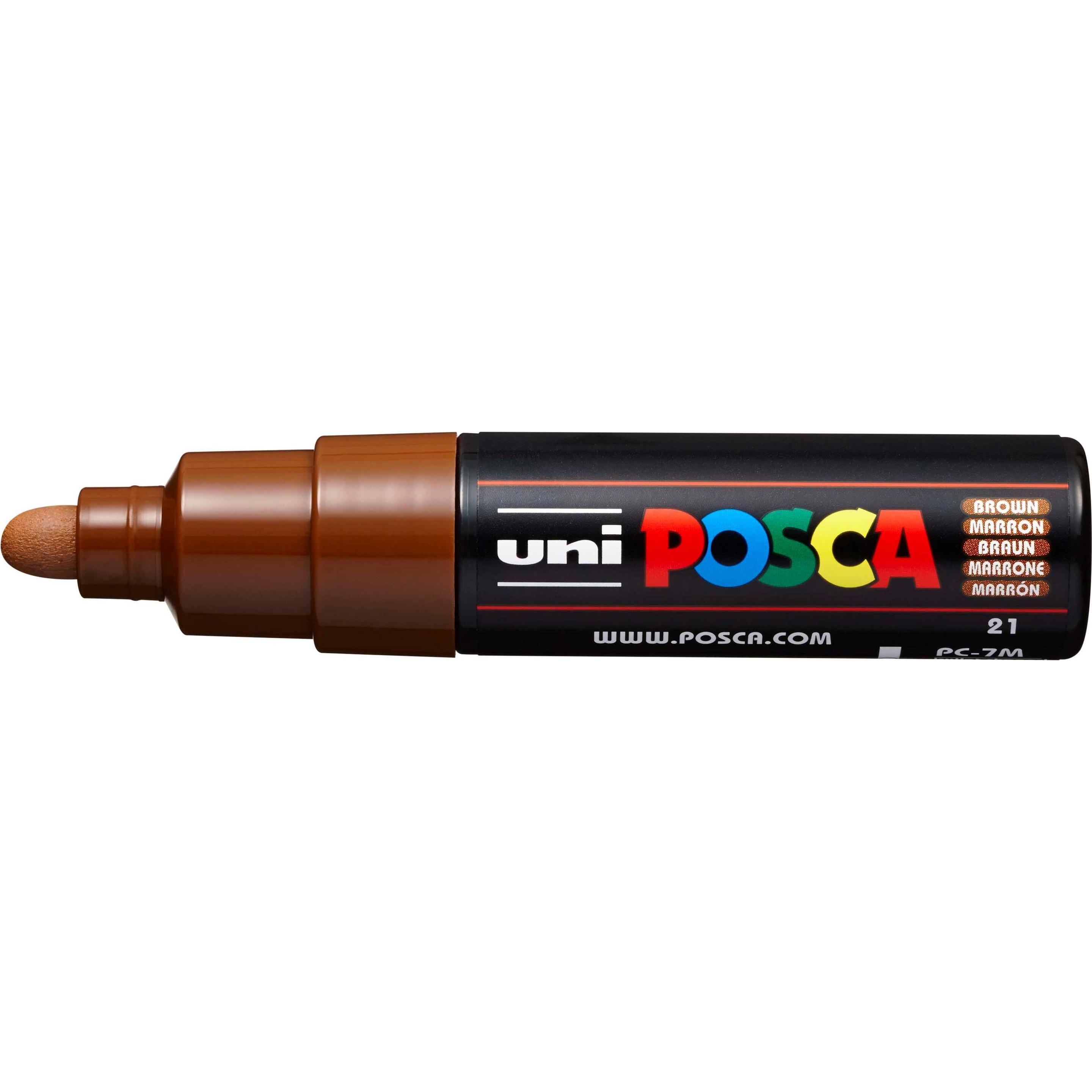 Thumbnail - Posca, Marker, Marker PC-7M Rundspitze (Braun, 5.50 mm, 1 x)