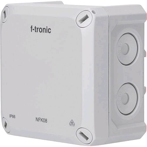F-Tronic 7340190 NEPTUN Abzweigdose Aufputz IP66 Abzweigkasten 85mm grau