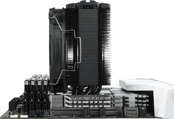 Actual product image Enermax CPU Cooler ETS-T40 BK ARGB (158 mm)