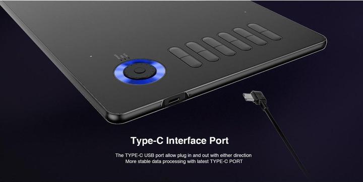 Produktbild Veikk A15 graphics tablet Blue (5080 lpi)