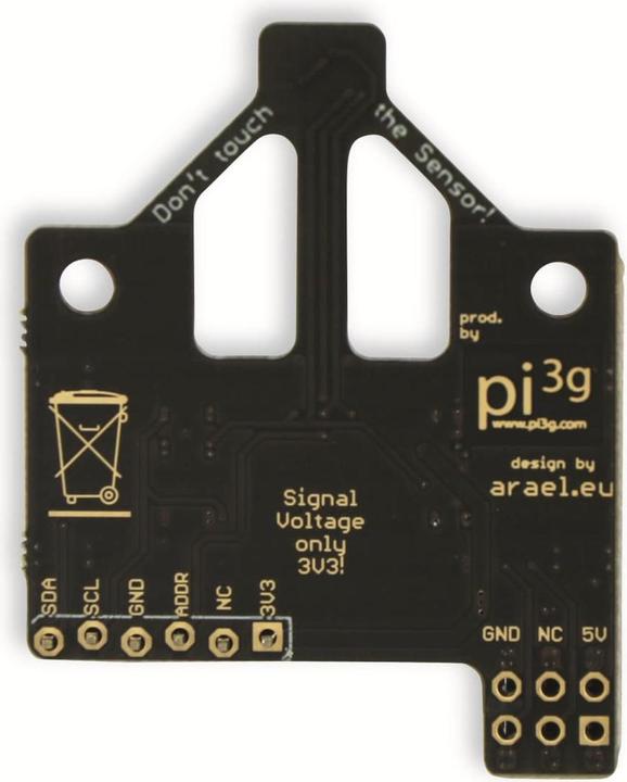 Actual product image Berrybase BME688 Breakout Board Bosch Air Quality Sensor