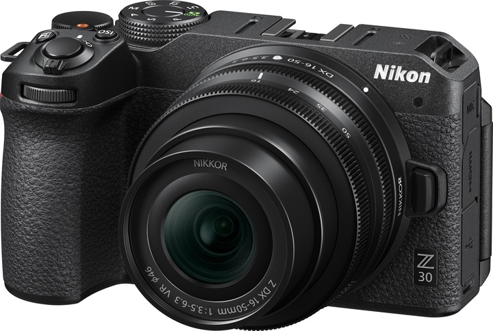 Produktbild Nikon Z 30 Kit (16–50 mm + 50–250 mm VR) (16 - 50 mm, 20.90 Mpx, DX)