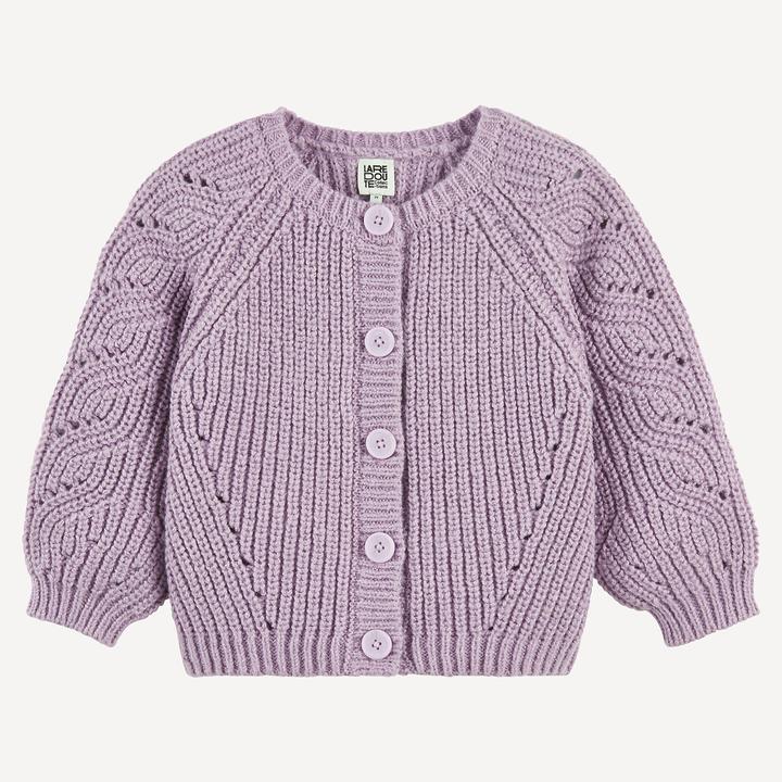 Produktbild La Redoute Collections Strickjacke mit Rundhalsausschnitt (86, 92)