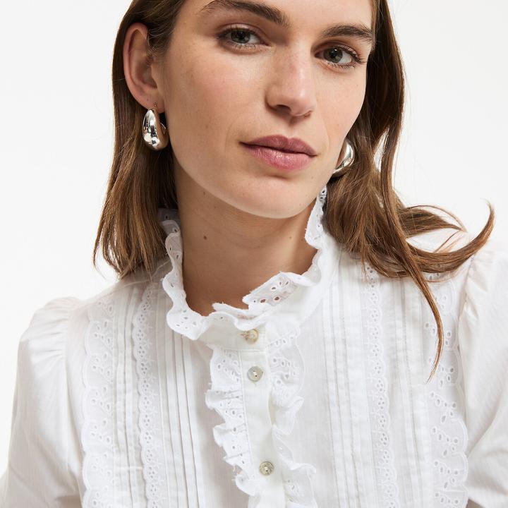 Actual product image La Redoute Collections Victorian Style Blouse Signature (34)