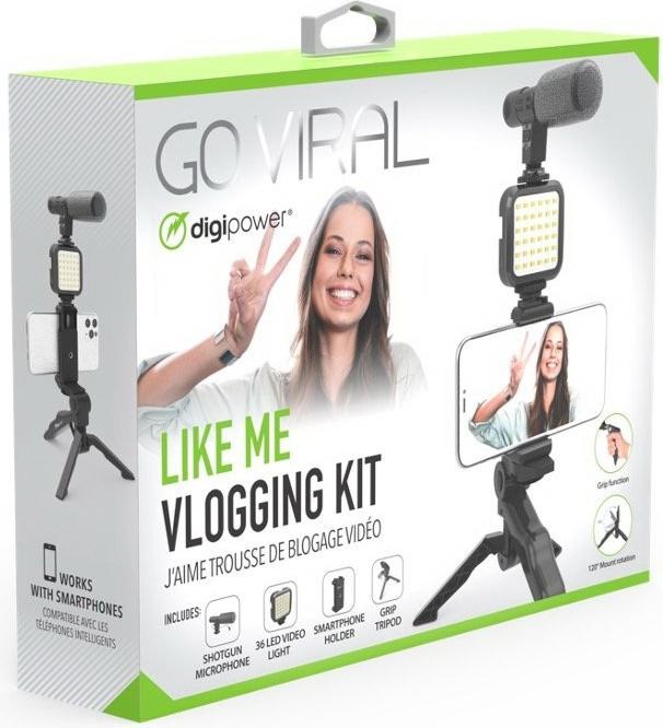 Produktbild DigiPower Vlogging Kit Like Me