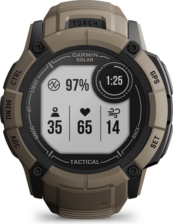 Actual product image Garmin Instinct 2X Solar - Tactical Edition (50 mm)