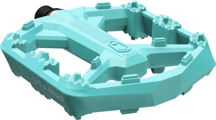 Produktbild Crankbrothers Stamp 0 Small Plattform-Pedal, turquoise