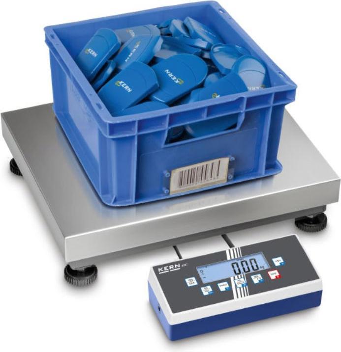 Actual product image Kern All-round package scale with practical flip/flop evaluation unit for optimum operability