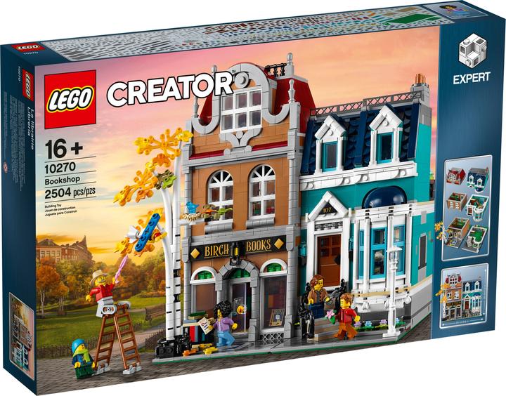 Image du produit LEGO La librairie (10270, LEGO Creator Expert, LEGO difficiles à trouver)