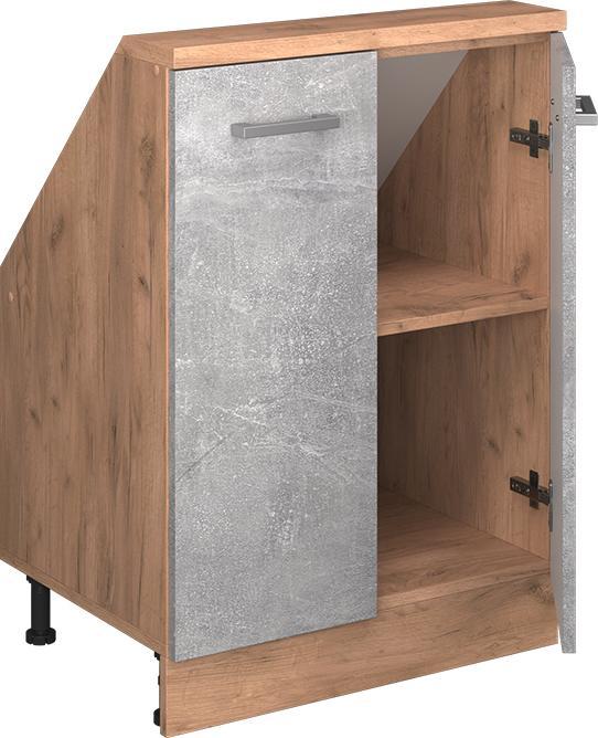 Produktbild Vicco Küchenschrank für Dachschrägen R-Line (60 x 46 x 81.60 cm)