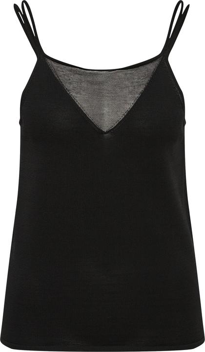 Produktbild Comma Strickpullunder Stricktop mit transparentem V-Ausschnitt (32)