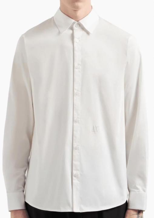 Immagine prodotto Armani Exchange Camicia con Logo Monogramma Icon Tone on Tone (S)