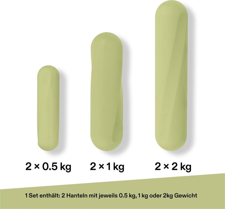 Immagine prodotto Omnana HEROBAR Kurzhantel (2 x 1 kg)