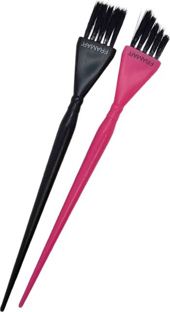 Image du produit Comair Framar 2 piece balayage set/Detail brush set pink/black