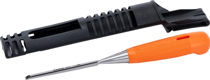 Actual product image Irimo Chisel with orange-coloured polypropylene handle, 6 mm (6 mm)