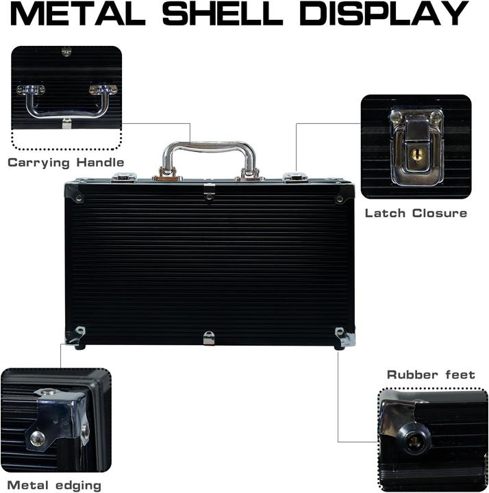 Produktbild CCLife Pokerset mit 500 Pokerchips und Spielmatte